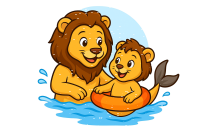 Eltern-Kind Schwimmstunde ab 4 J &ndash; Sa...